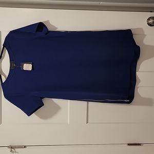 Lumiere NWT Navy Dress with zipper side detail